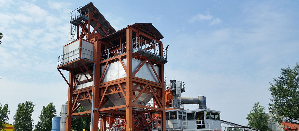impianto produzione asfalto